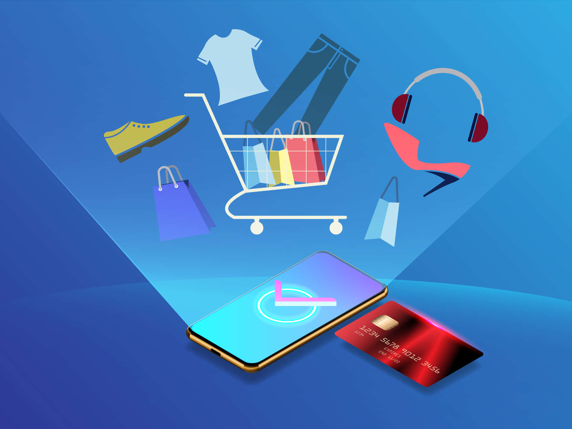 Harness the Power of E-Commerce to Grow Your Business Wallpaper