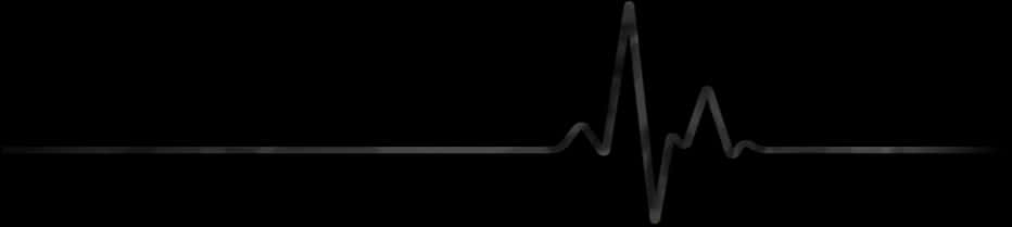 E K G Heartbeat Line Graphic PNG