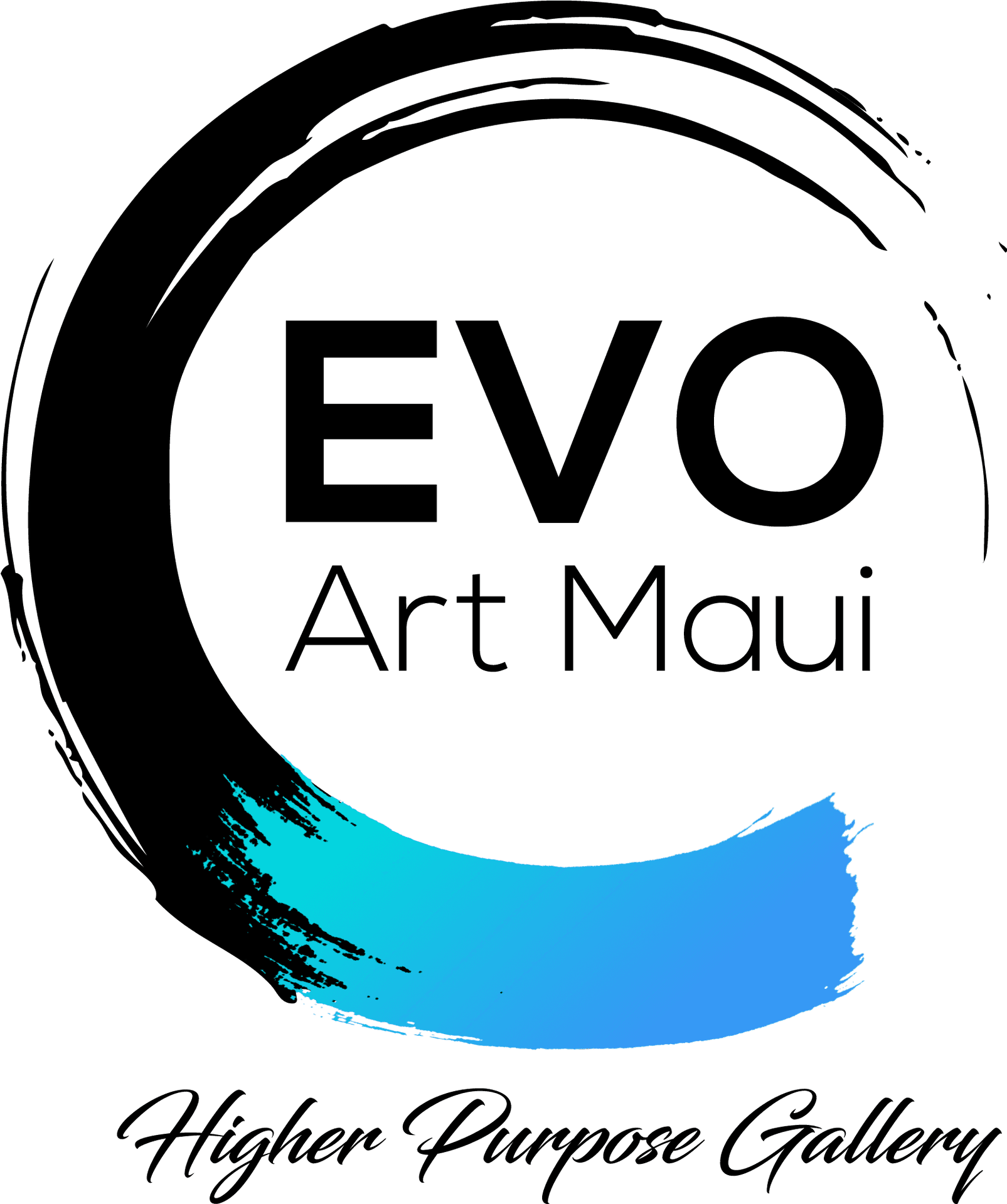 E V O_ Art_ Maui_ Gallery_ Logo PNG