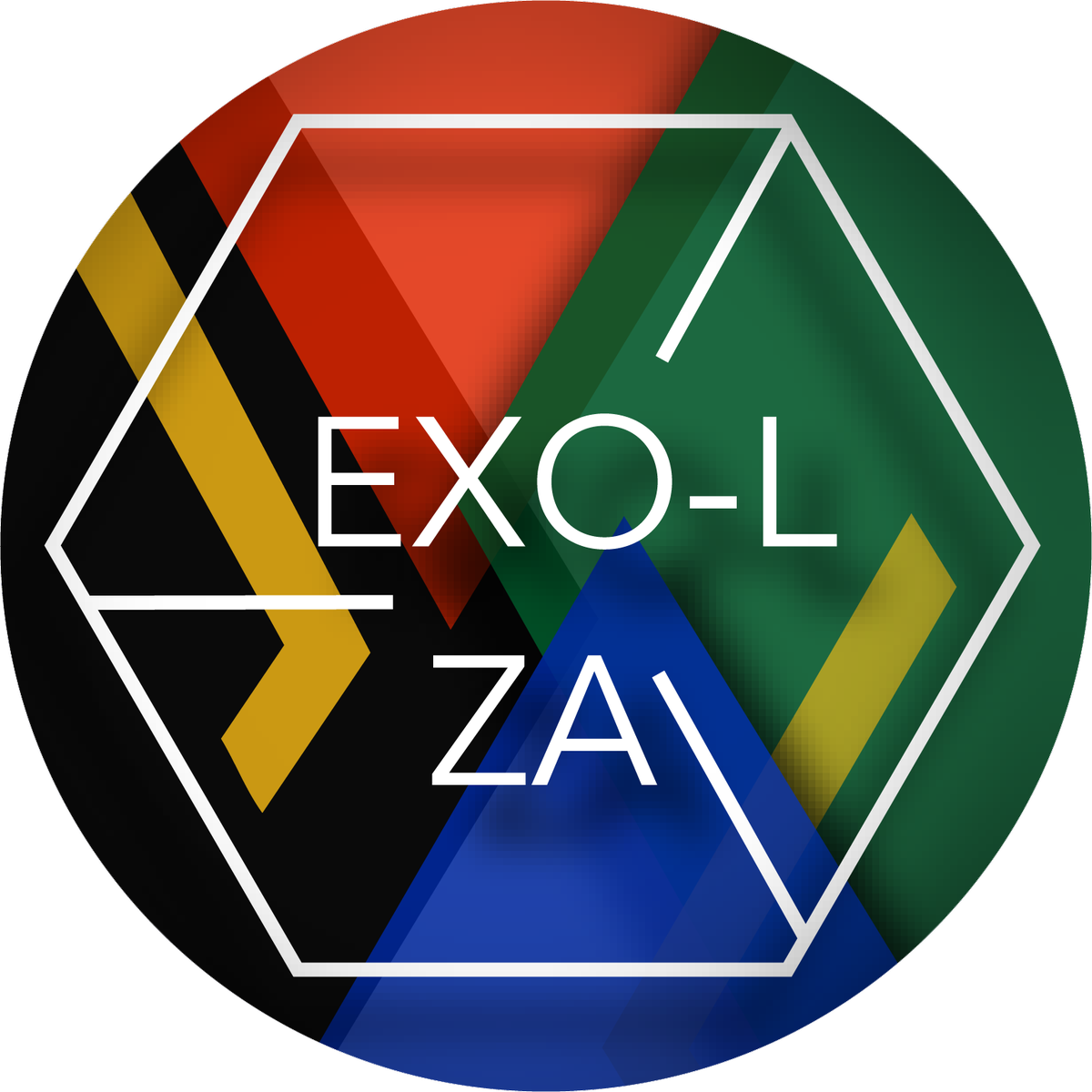 E X O L Fan Logo Design PNG