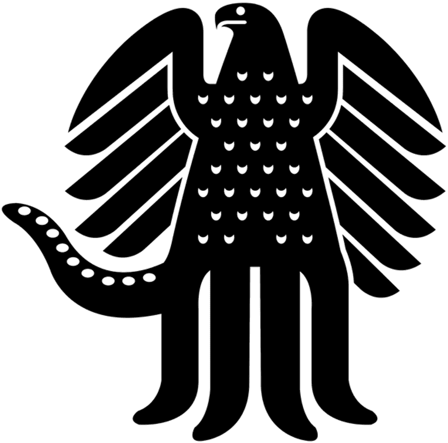 Git Hub Octocat Logo PNG — Solid black background with no visible elements or textures.