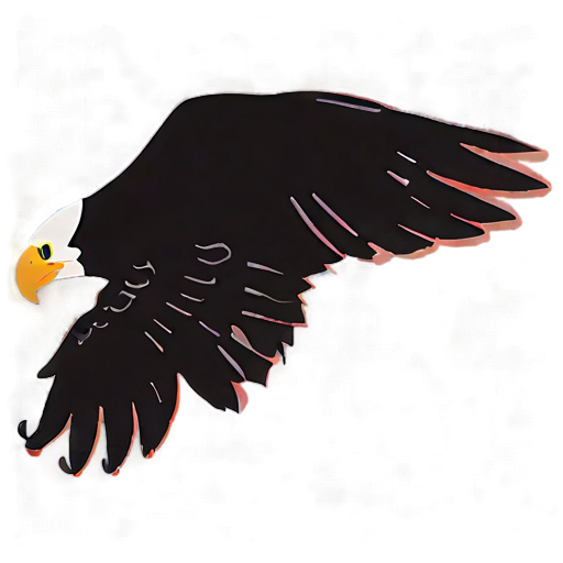 Eagle Silhouette At Dawn Png D PNG