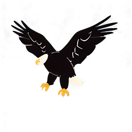 Eagle Wings Spread In Sky Png A PNG