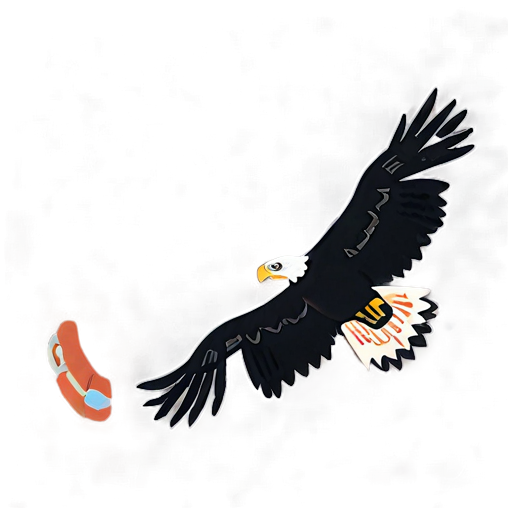 Eagle Wings Spread In Sky Png D PNG