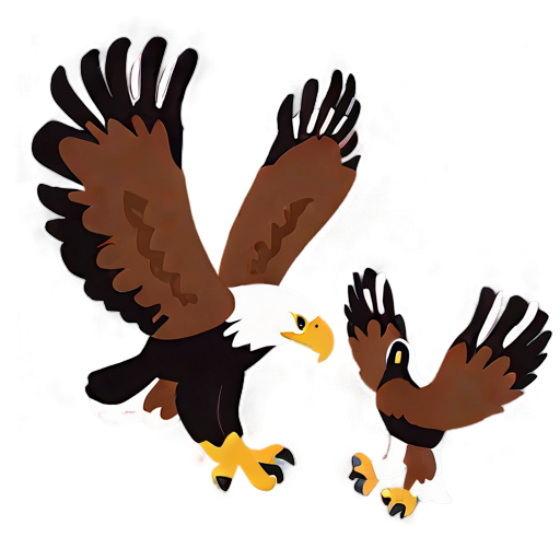 Eagle With Open Talons Png C PNG