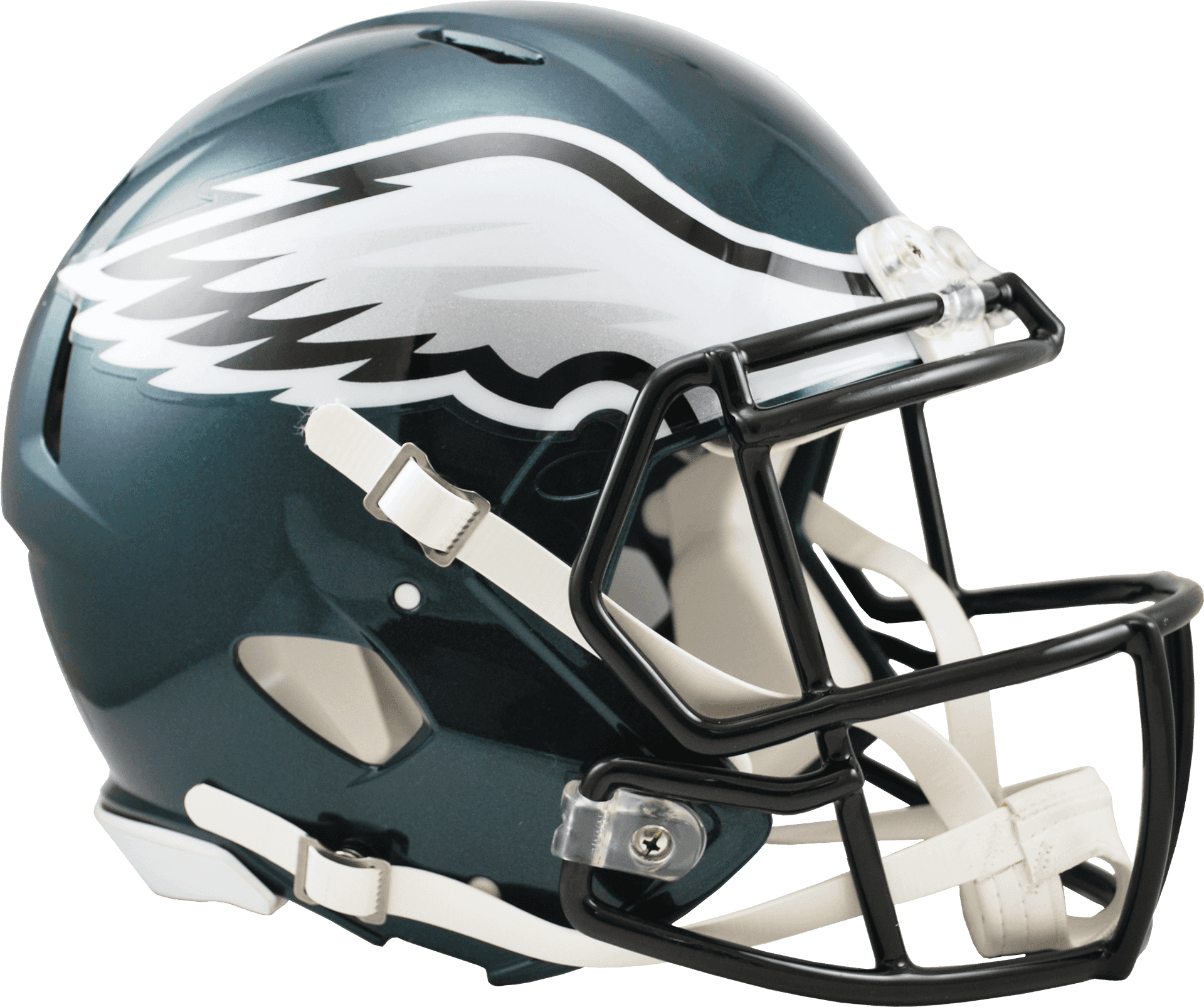 Eagles Football Helmet Side View PNG
