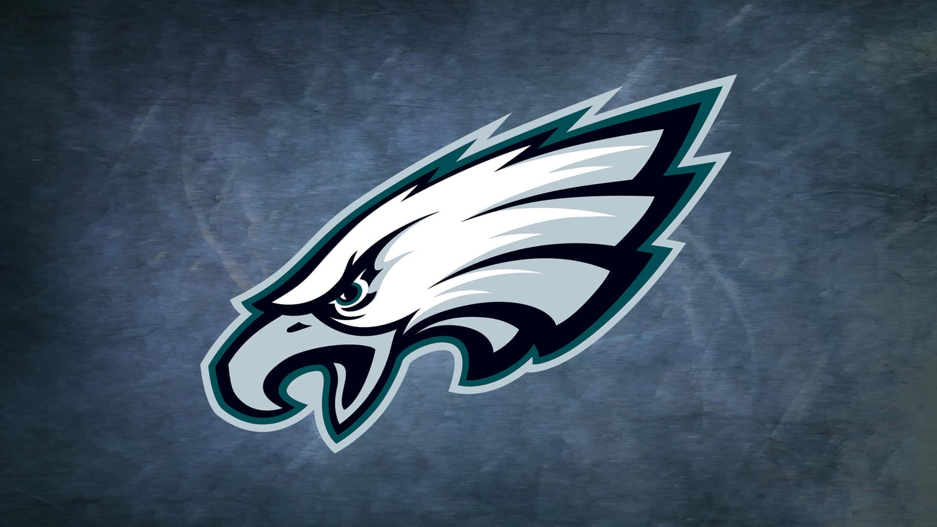 Eagles Football On Smoky Blue Background Wallpaper
