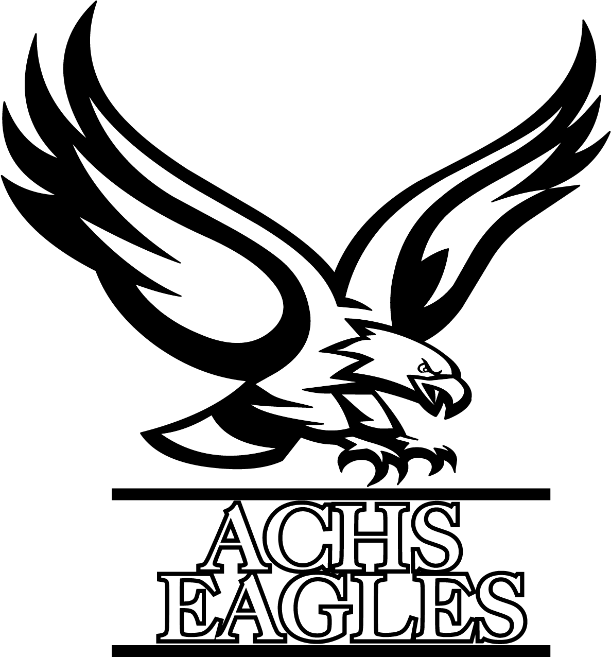 Eagles Mascot Logo PNG