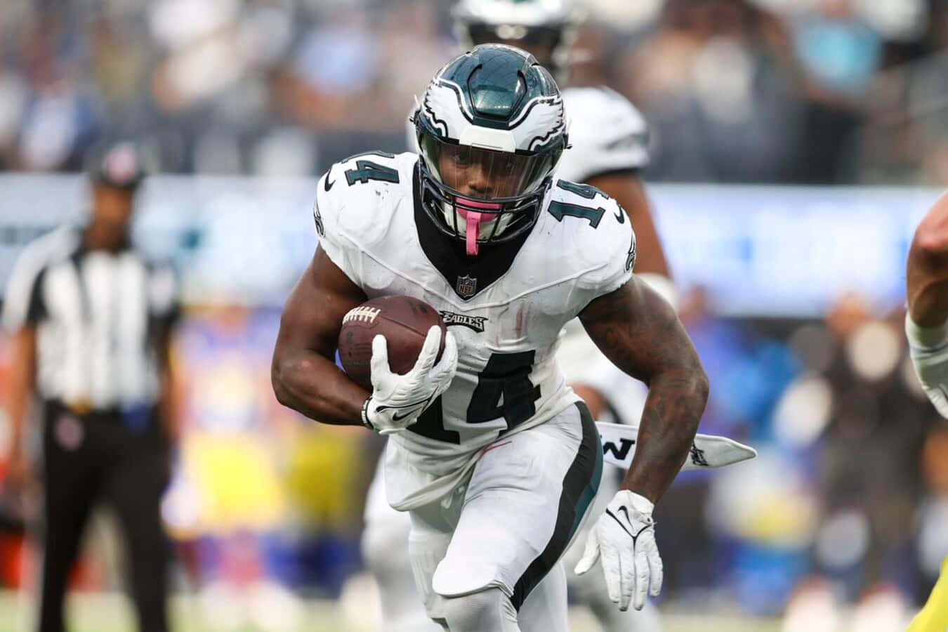 Eagles Running Backin Action Wallpaper