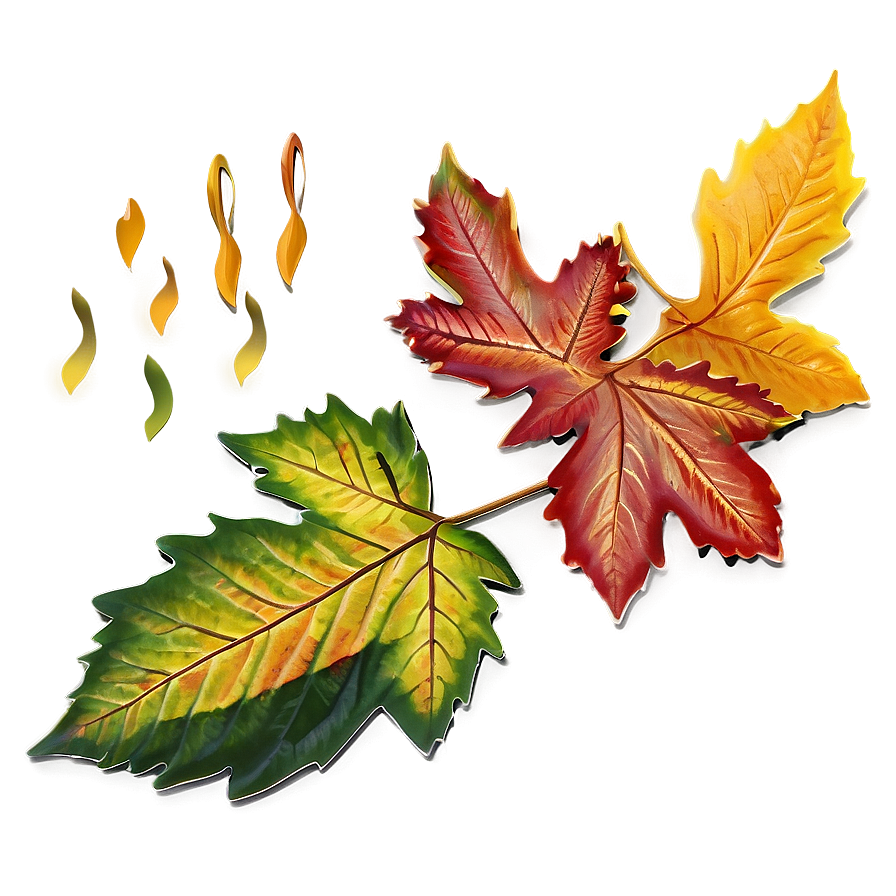 Early Fall Leaves Png Ktq92 PNG