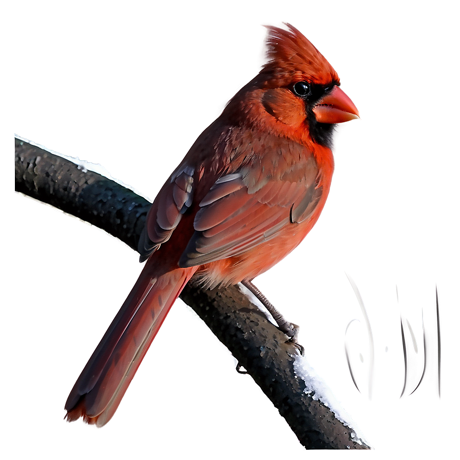 Early Morning Cardinal Png Ebn PNG