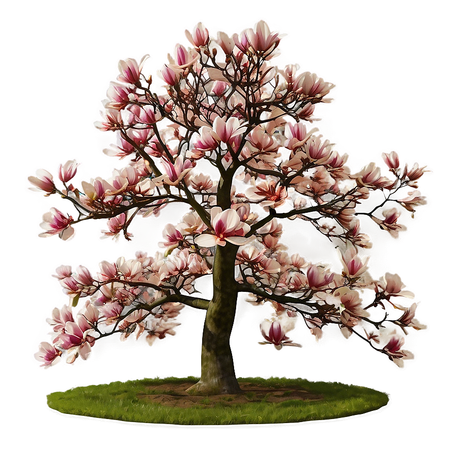 Early Spring Magnolia Tree Png Xwr21 PNG