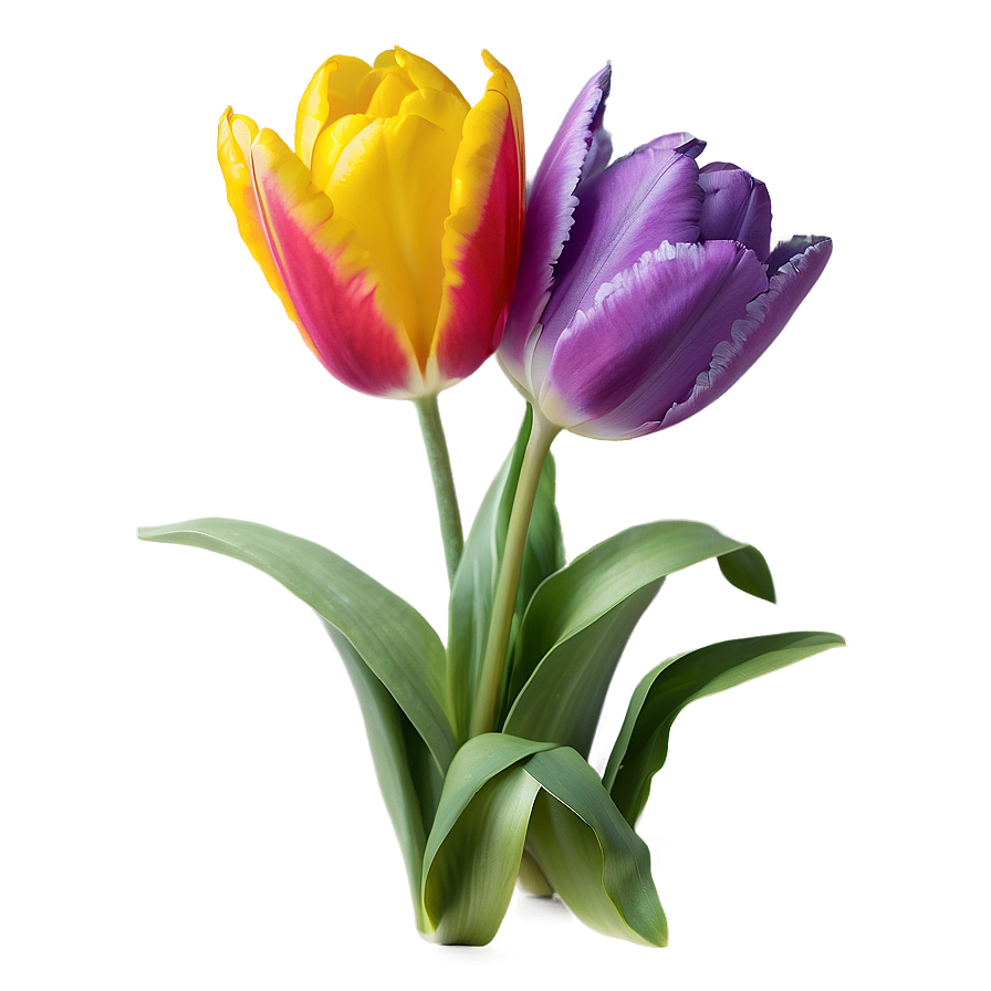 Early Spring Tulips Png 05242024 PNG