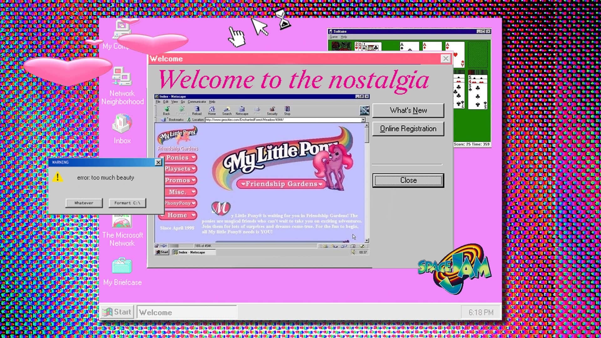 Early2000s Computer Nostalgia Wallpaper