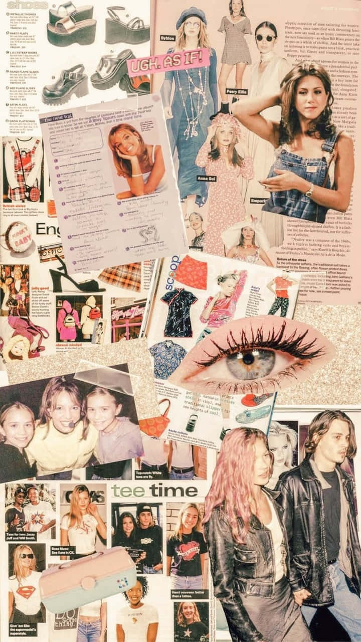 Early2000s Fashion Collage.jpg Wallpaper