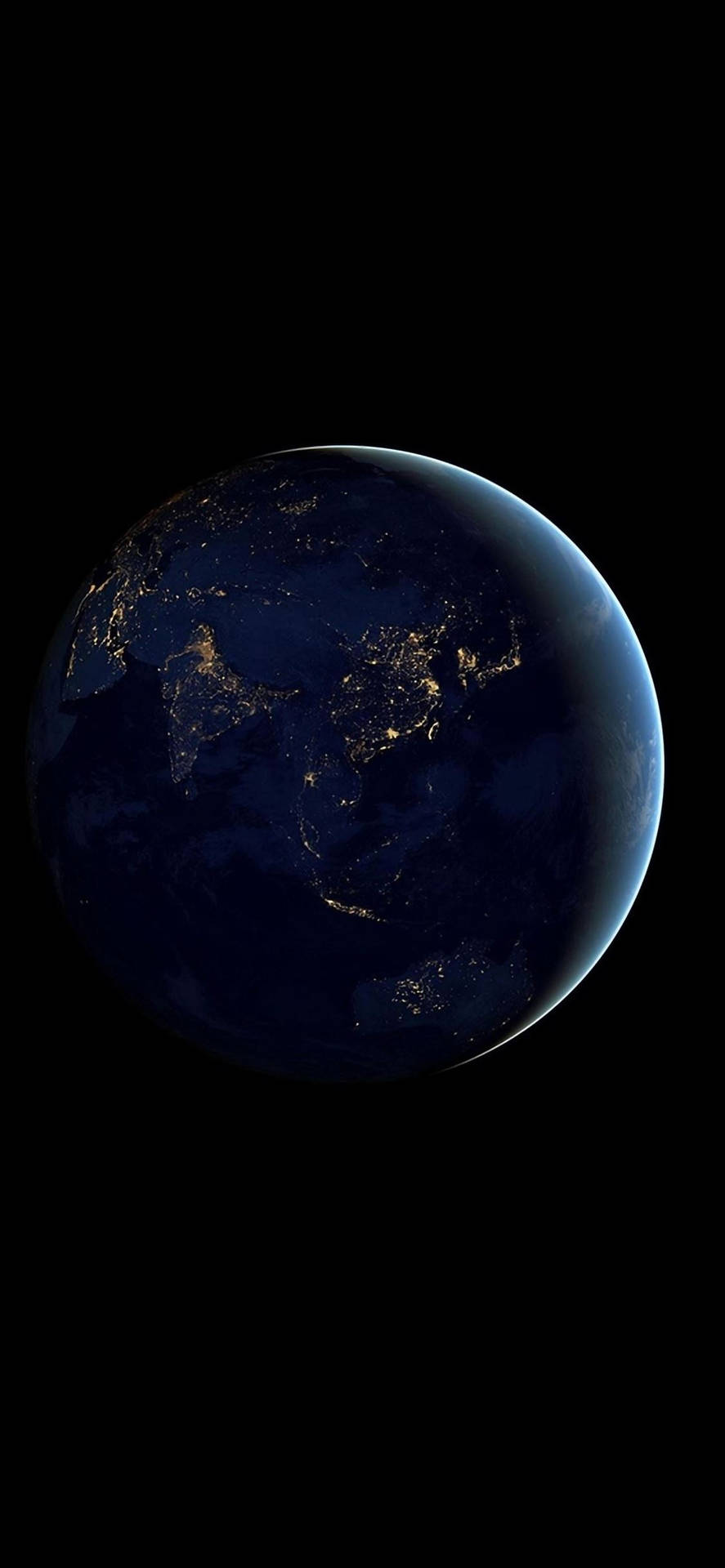 Earth At Night Iphone Dark Wallpaper