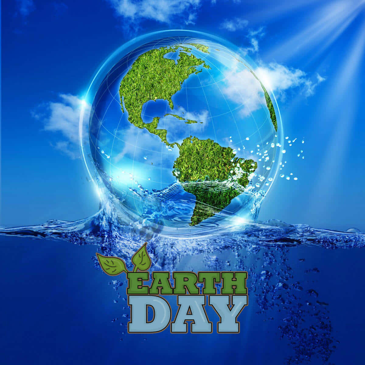 "Celebrate Earth Day and take care of the planet!"