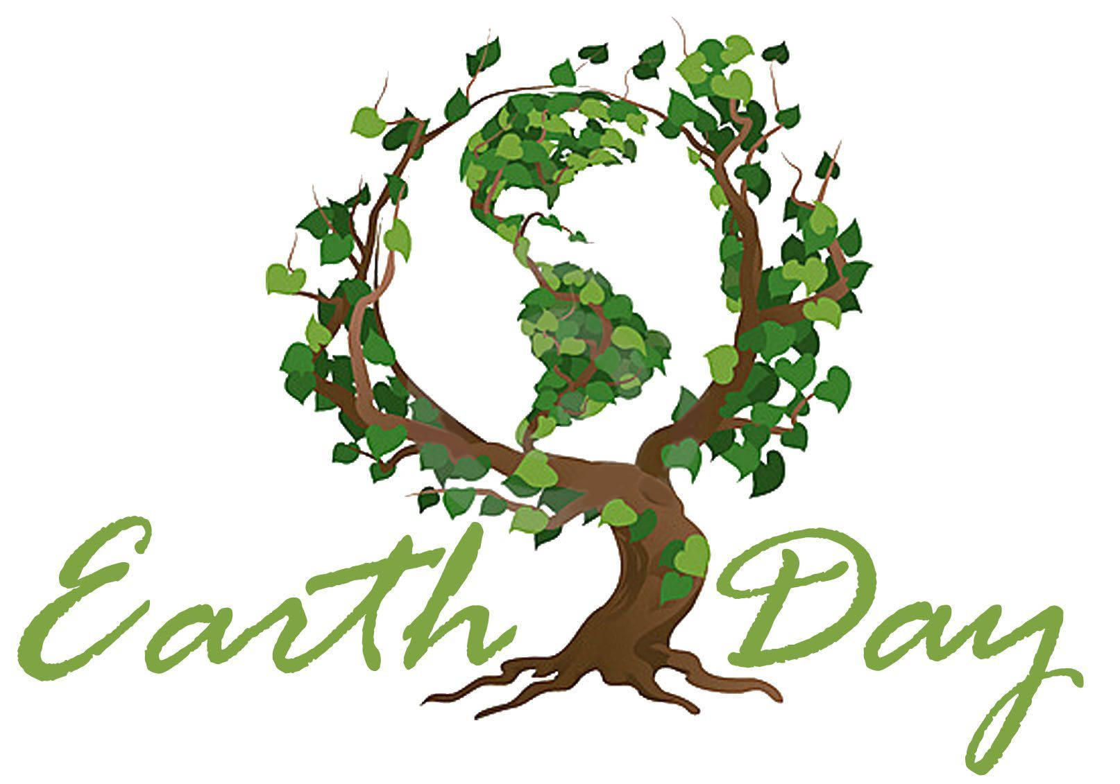 Earth Day Tree Digital Art Wallpaper