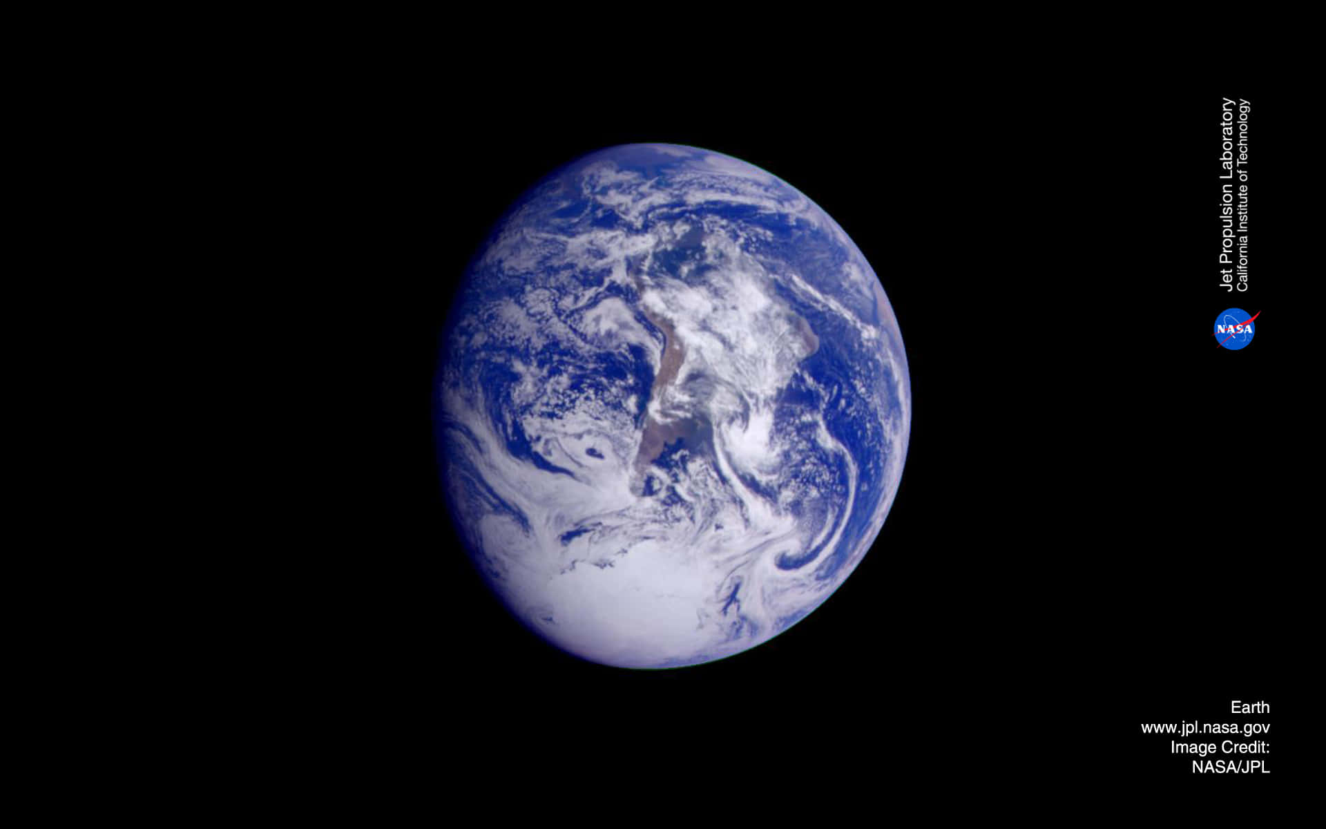 The Earth, From Outer Space Wallpaper