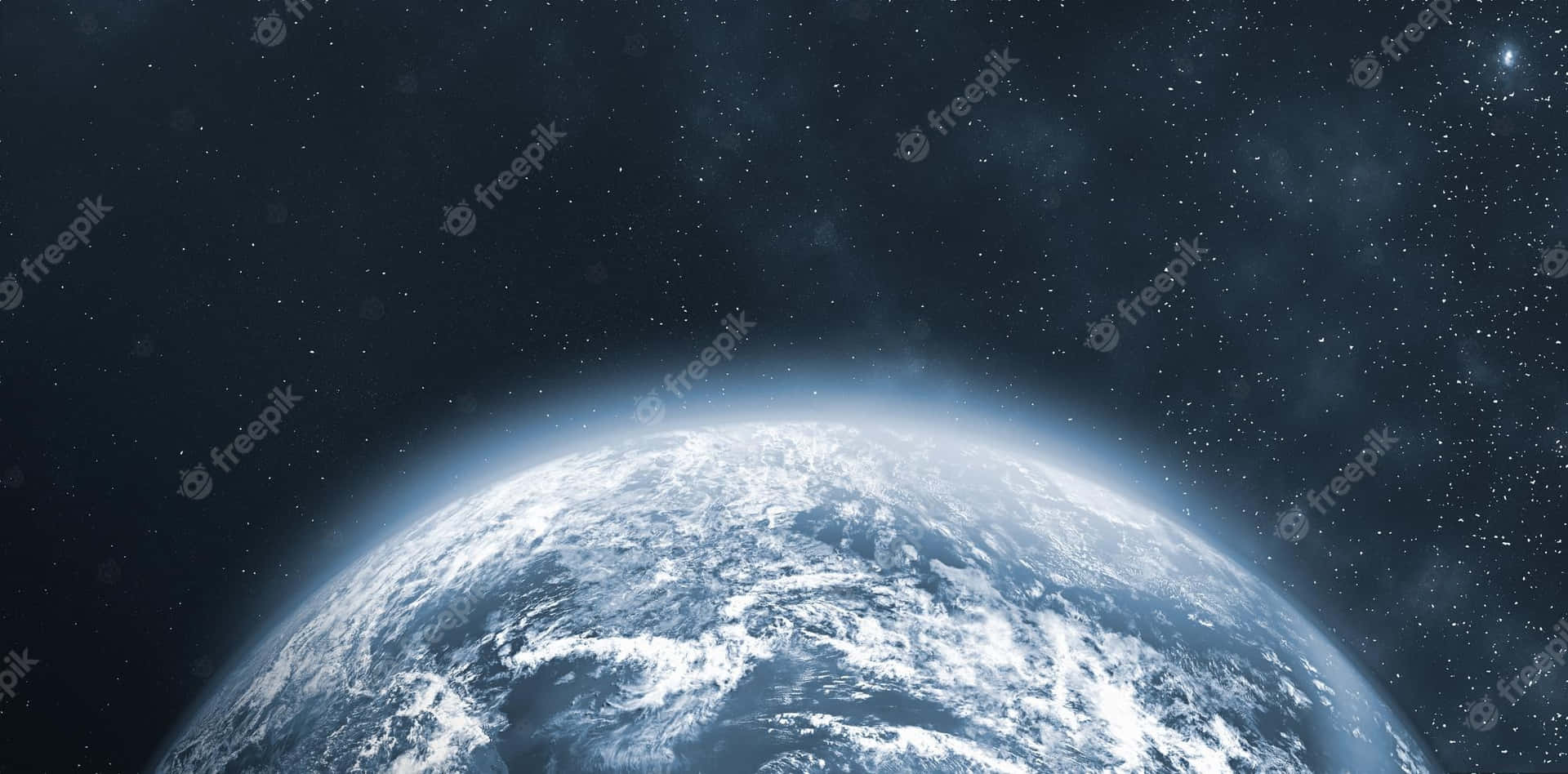 "The Earth from Outer Space" Wallpaper