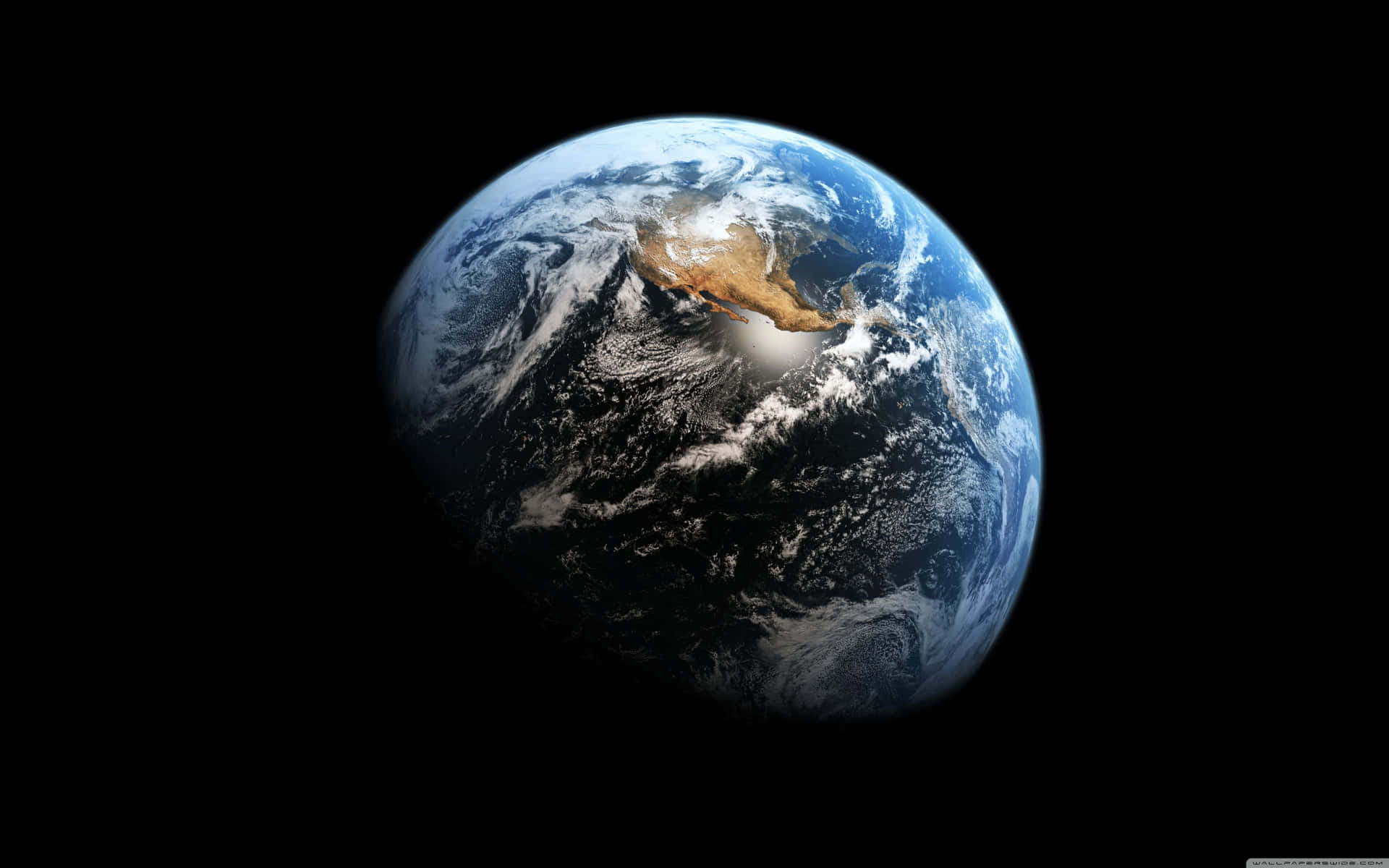 Earth from Outer Space Wallpaper
