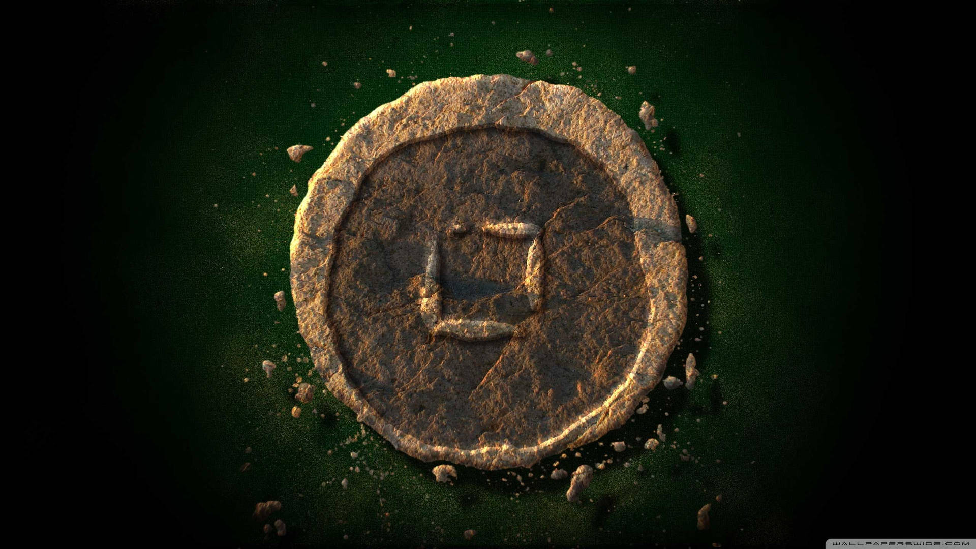 Earth Kingdom Element Logo In Avatar Wallpaper