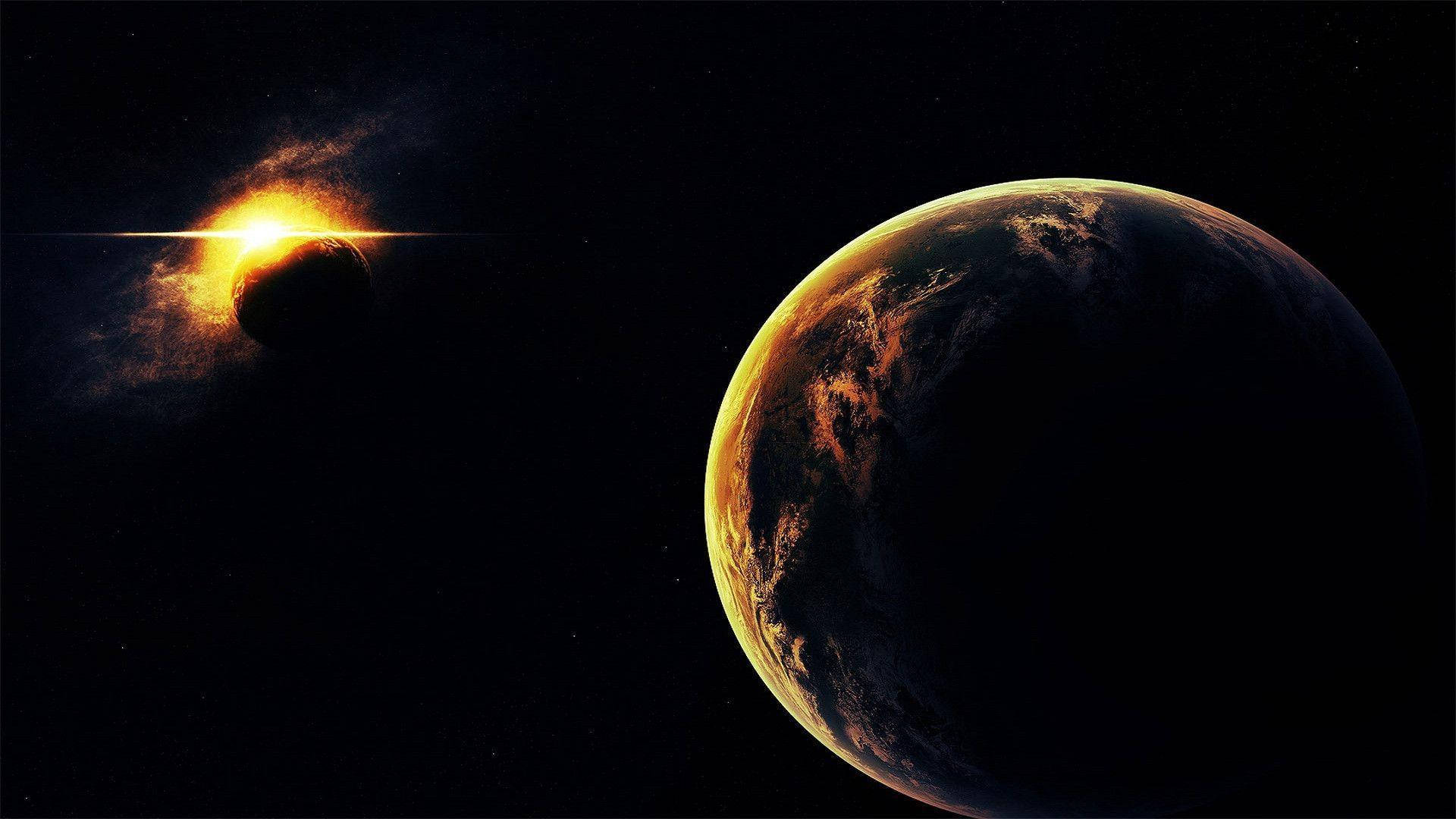 Earth Lunar Eclipse Wallpaper