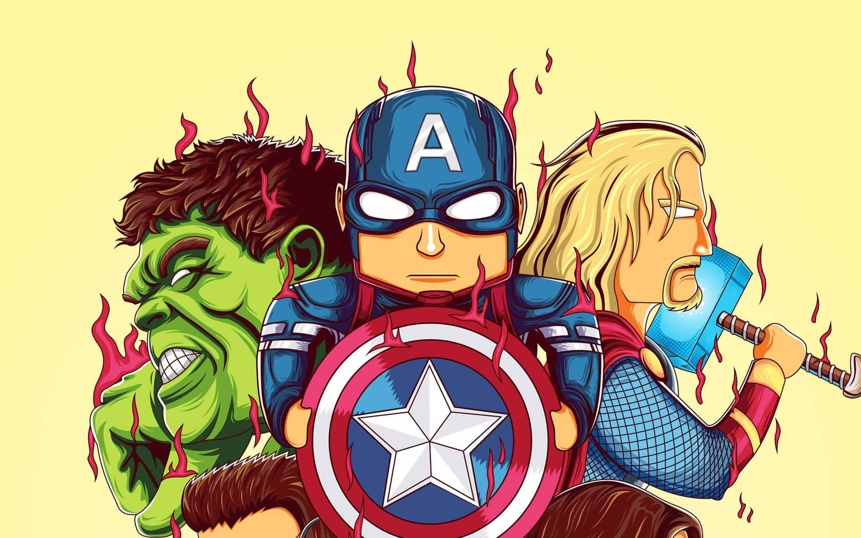 Unite! Earth's Mightiest Heroes Wallpaper