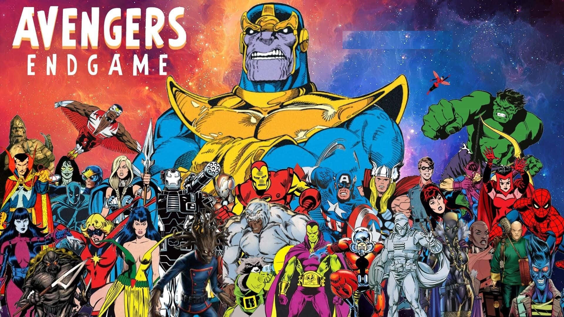 Join Earth's Mightiest Heroes! Wallpaper