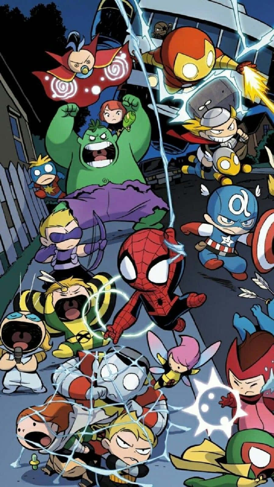 The world's greatest gathering of super hero strength Wallpaper
