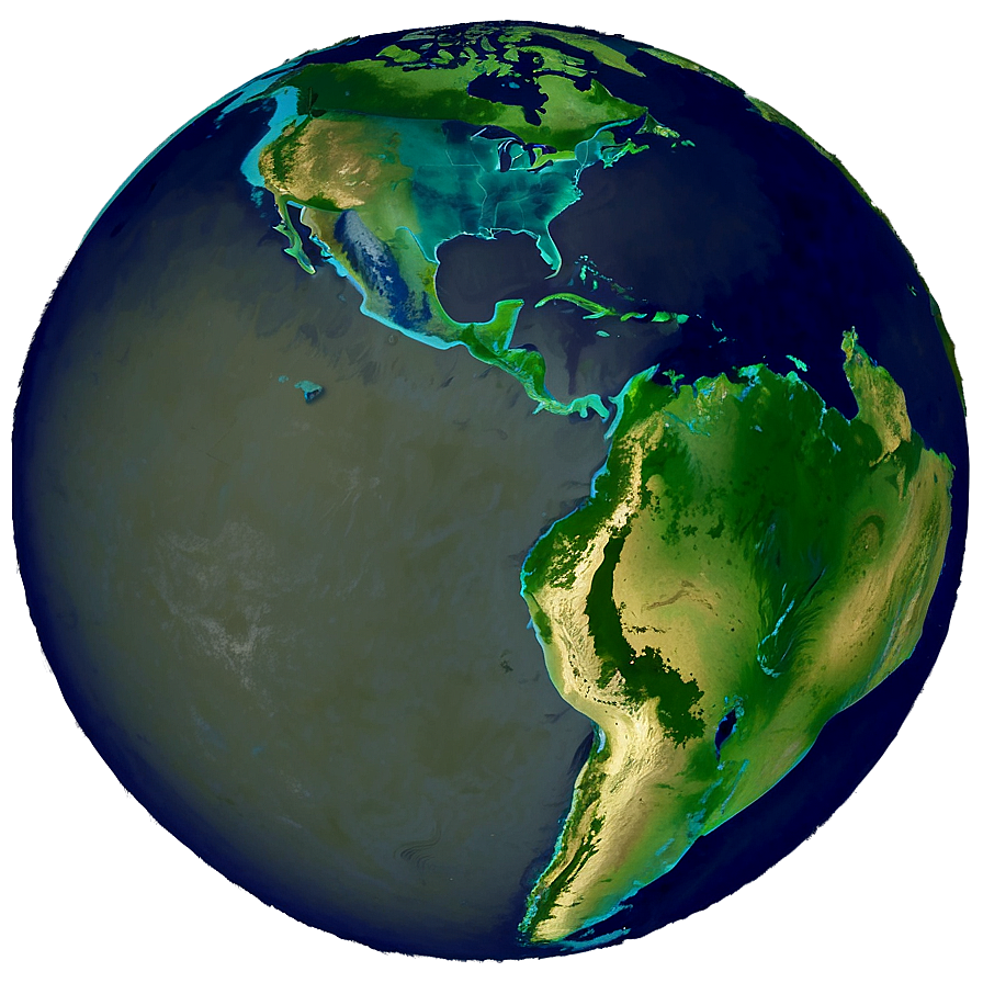 Earth's Population Distribution Png Uqy PNG