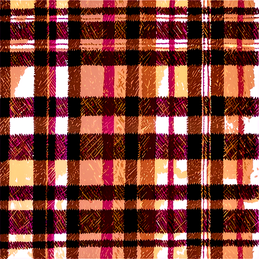 Earth Tone Plaid Png 06272024 PNG