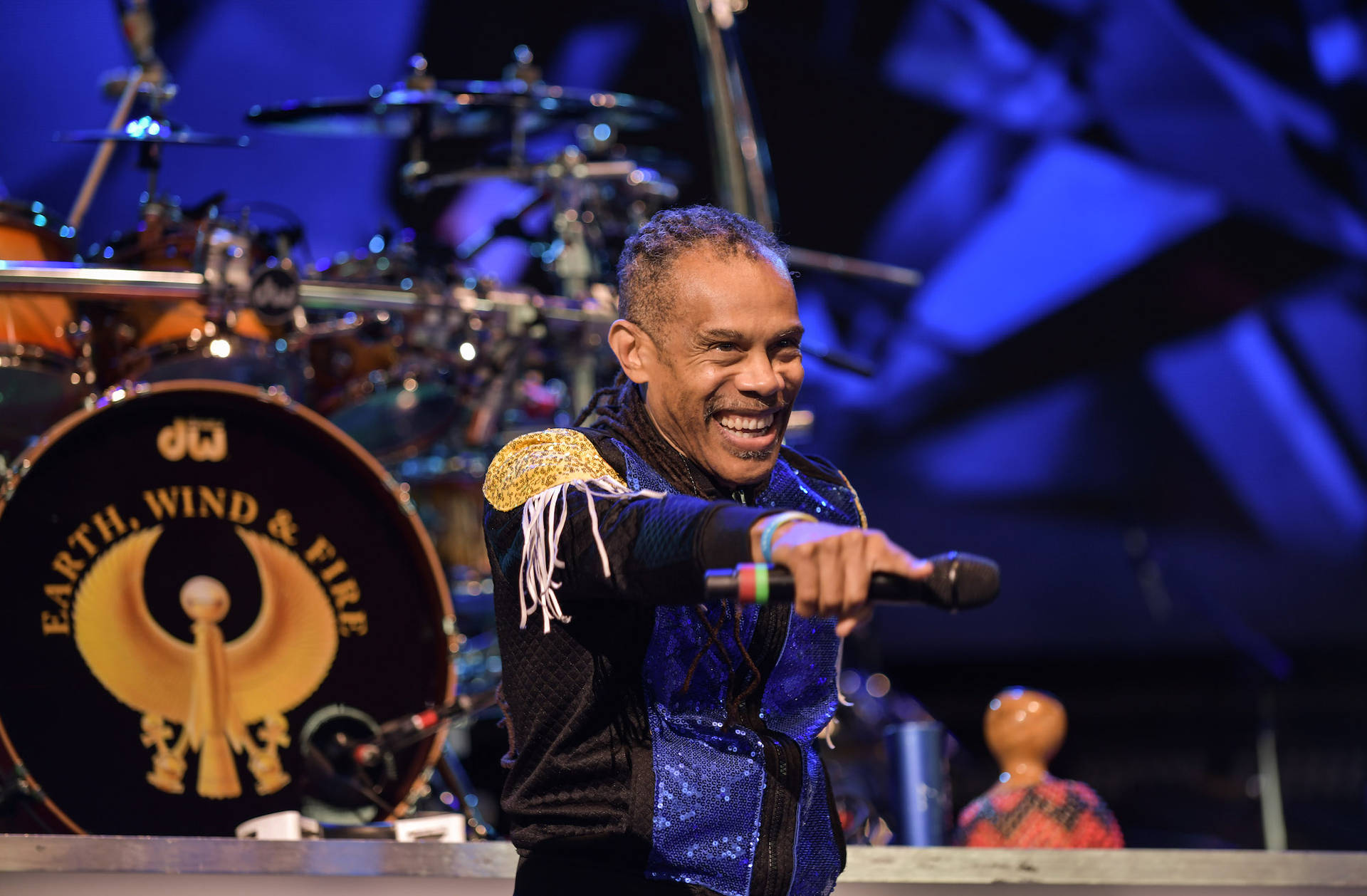 Earth, Wind And Fire Maurice Smiling Wallpaper