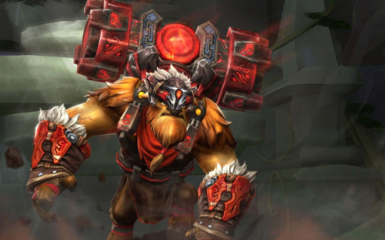 Earthshaker in Action Wallpaper