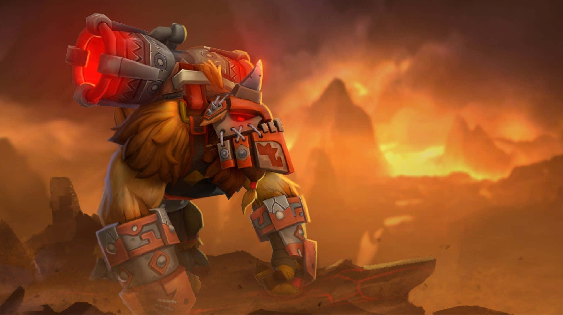 Earthshaker - The Powerful Battle Warrior Wallpaper