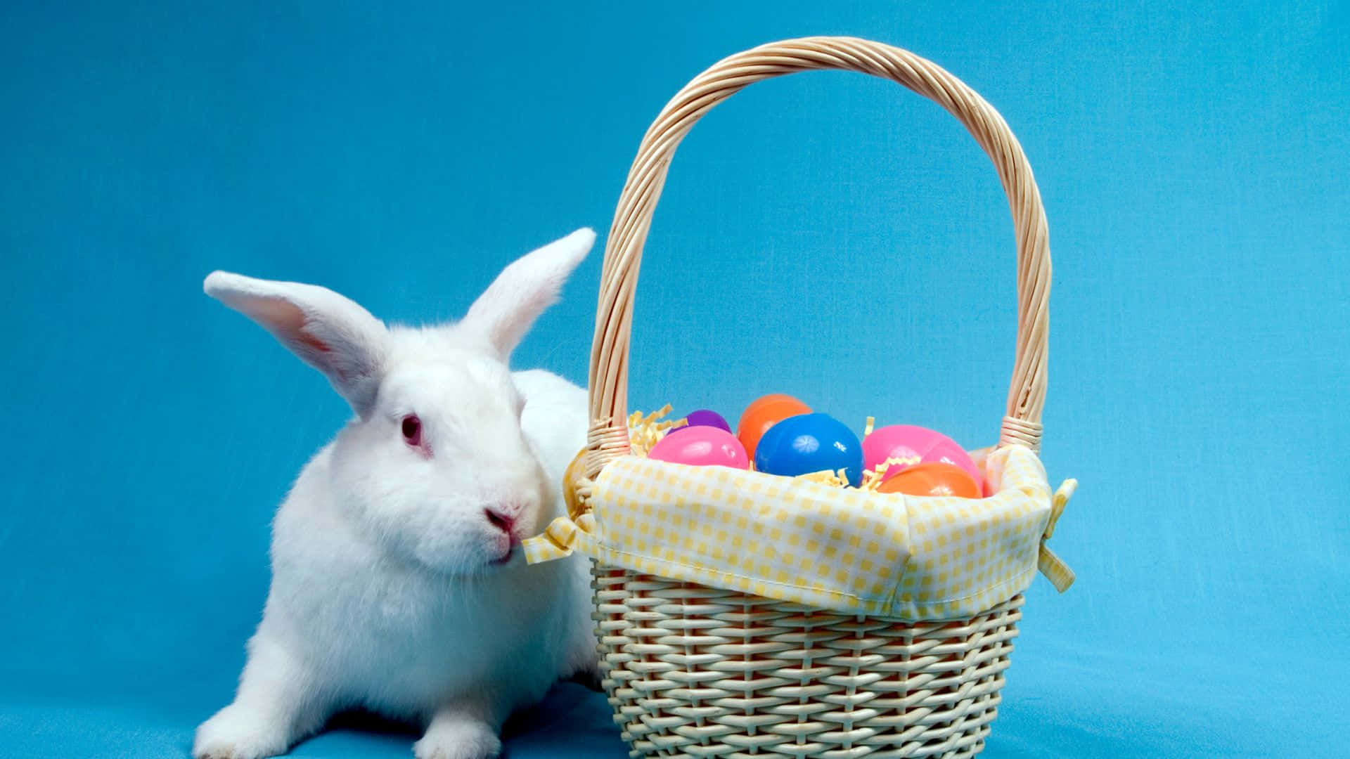 Download Celebrate Easter with a Colorful Basket Wallpaper | Wallpapers.com