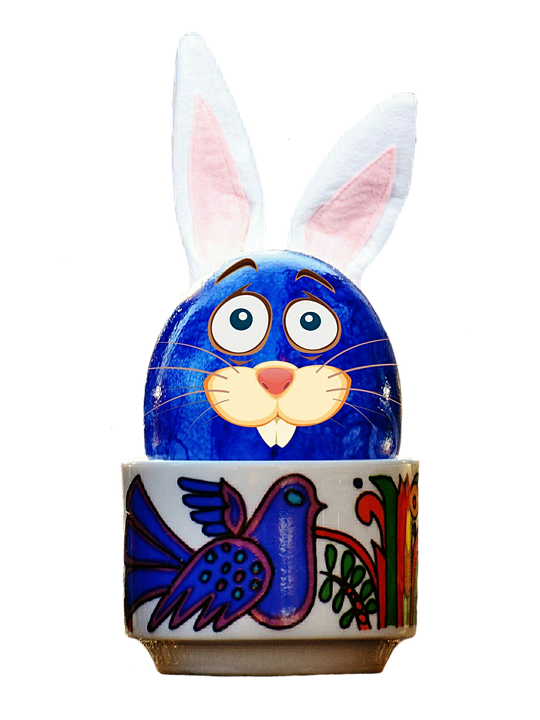 Easter Bunny Eggin Cup PNG