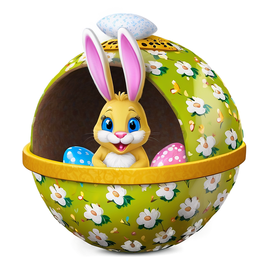 Easter Bunny In Egg Costume Png 99 PNG