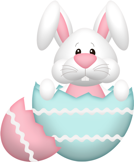 Easter Bunnyin Egg Graphic PNG