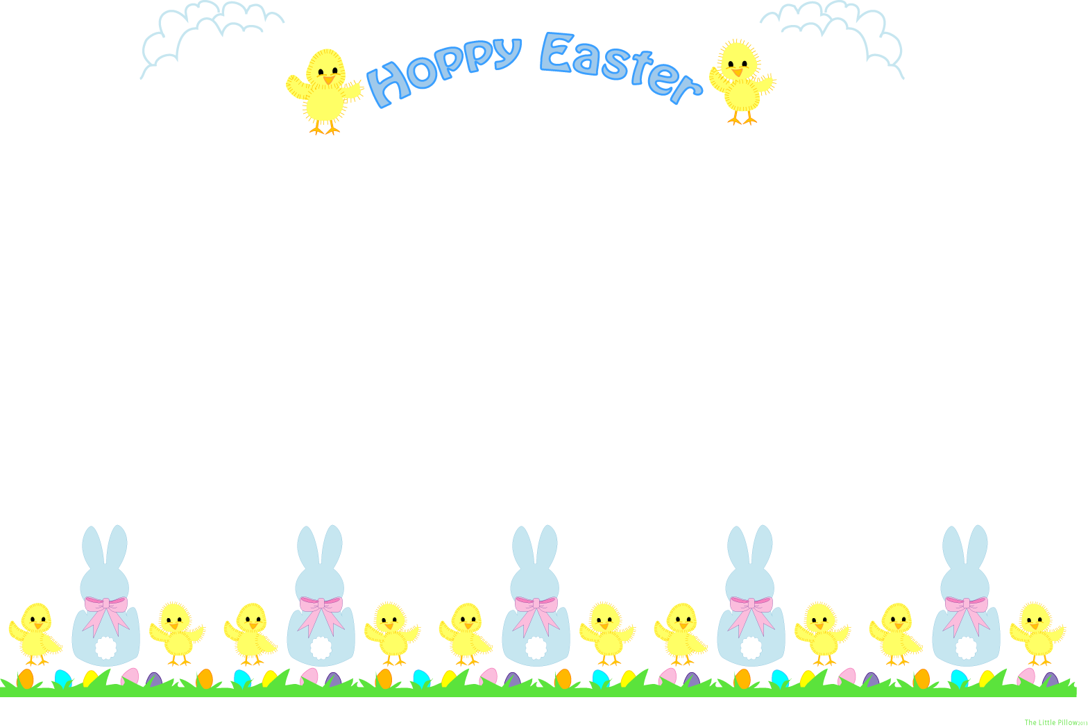 Easter Celebration Cartoon Characters PNG