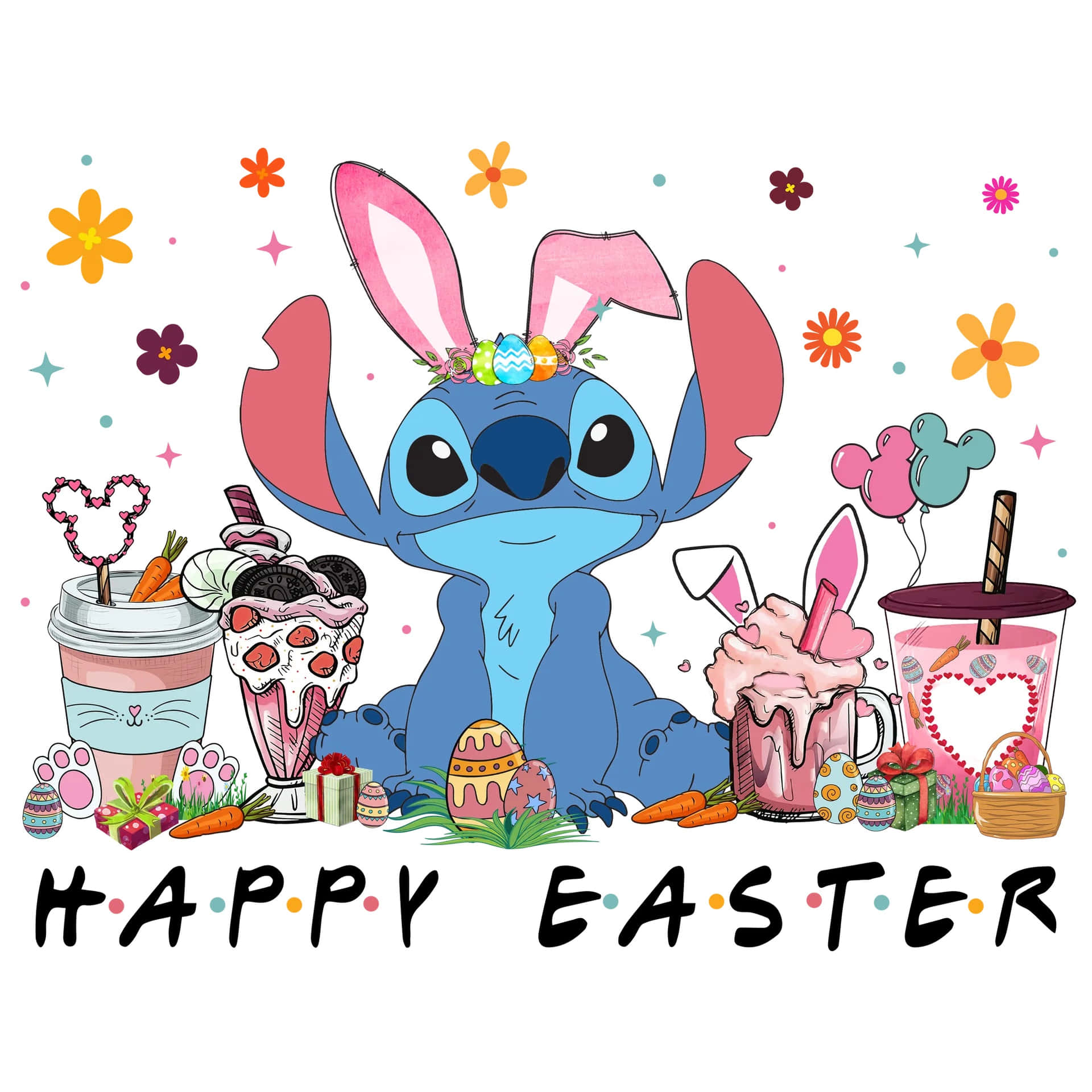Easter Celebration Stitch Wallpaper