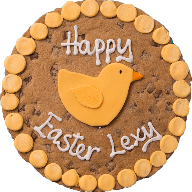 Easter Cookie Cake Personalized Decoration PNG