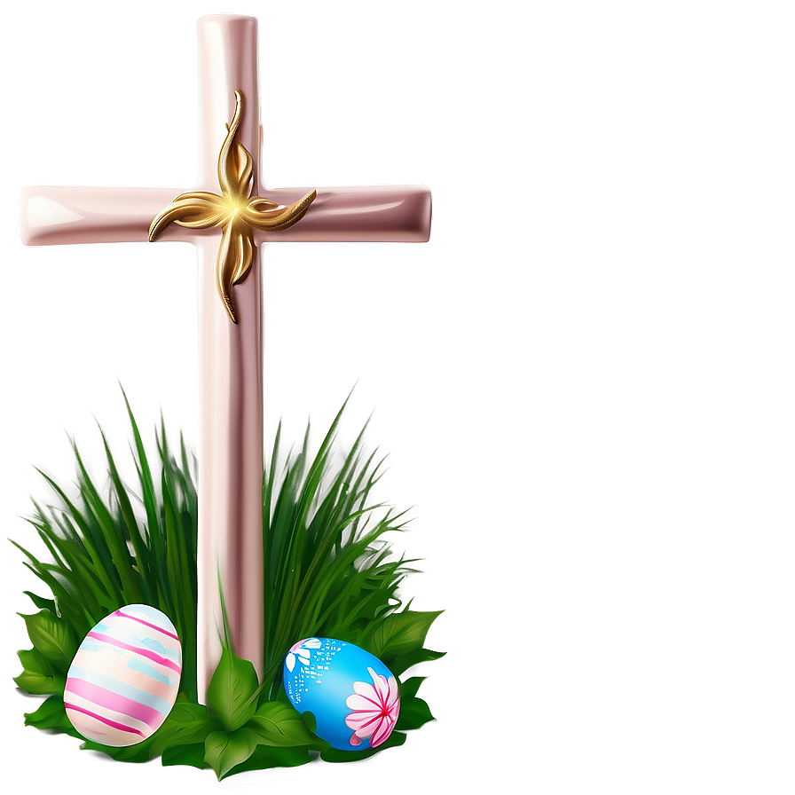 Download Easter Cross Religious Png 05212024 | Wallpapers.com