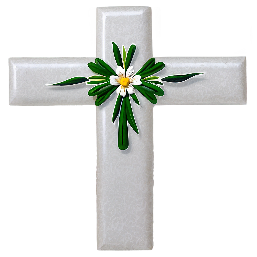 Easter Cross Religious Png 05212024 PNG