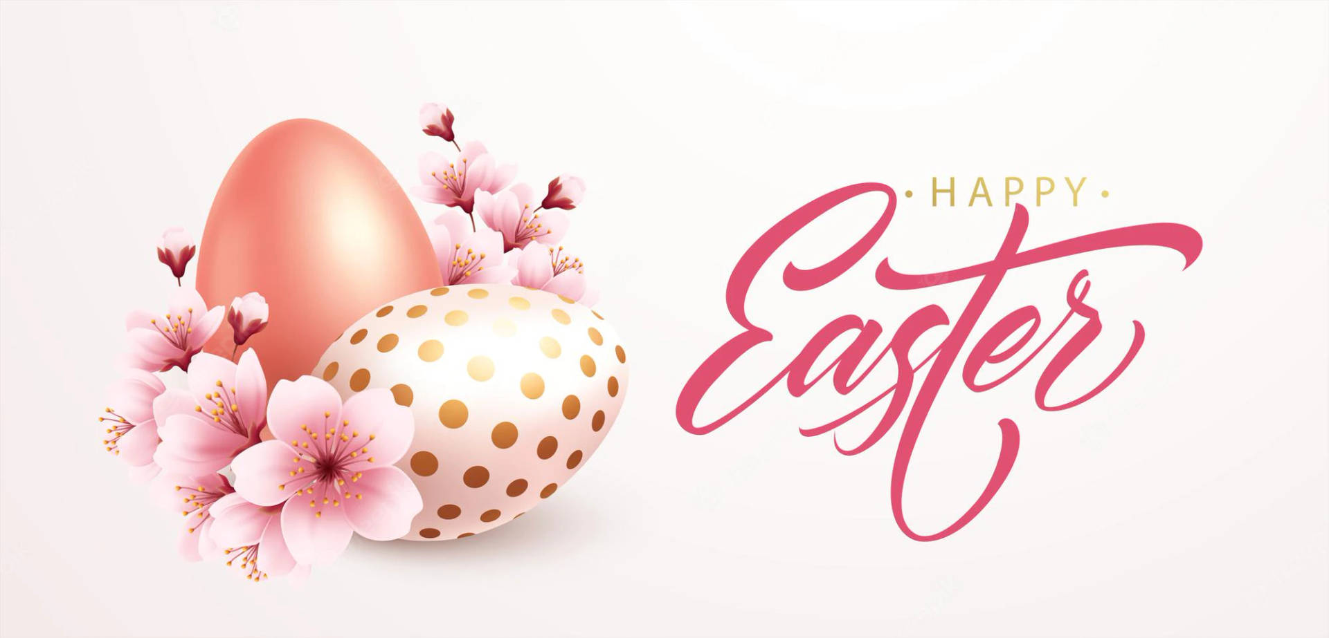 Easter Desktop Background Eggs Wallpaper