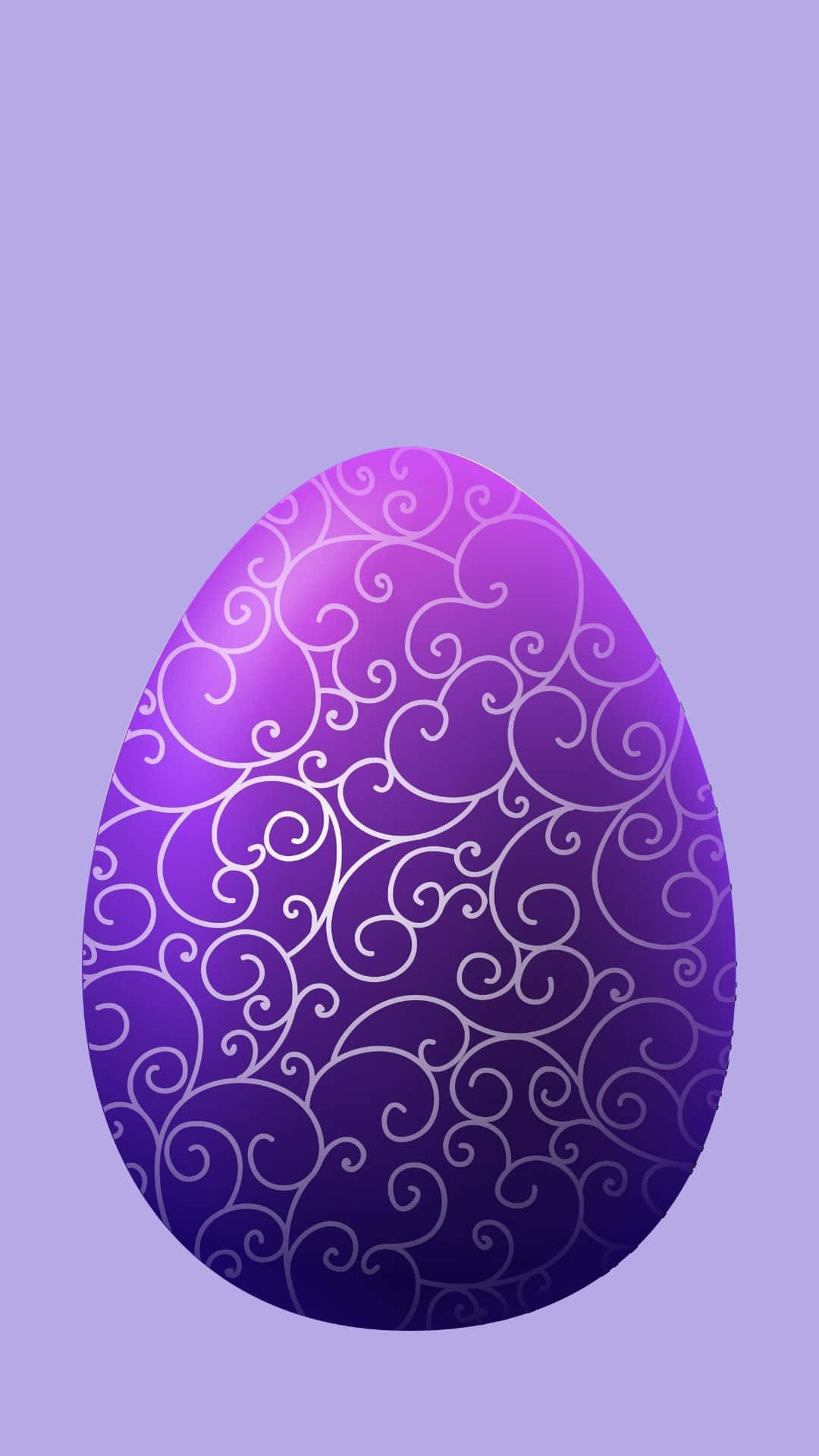 A Colorful Easter Egg Display Wallpaper