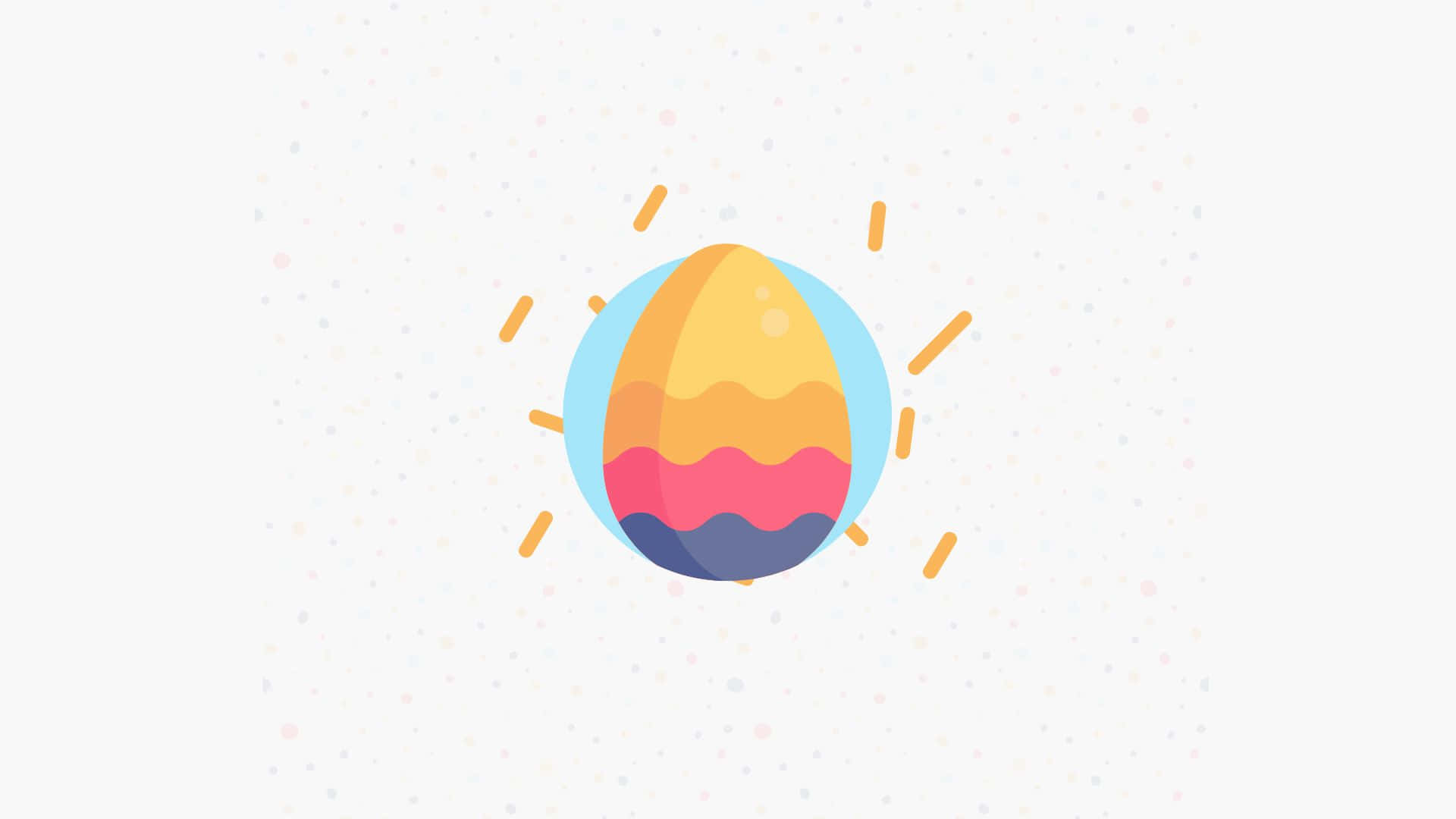 Sfondodi Arte Vettoriale Di Uovo Di Pasqua