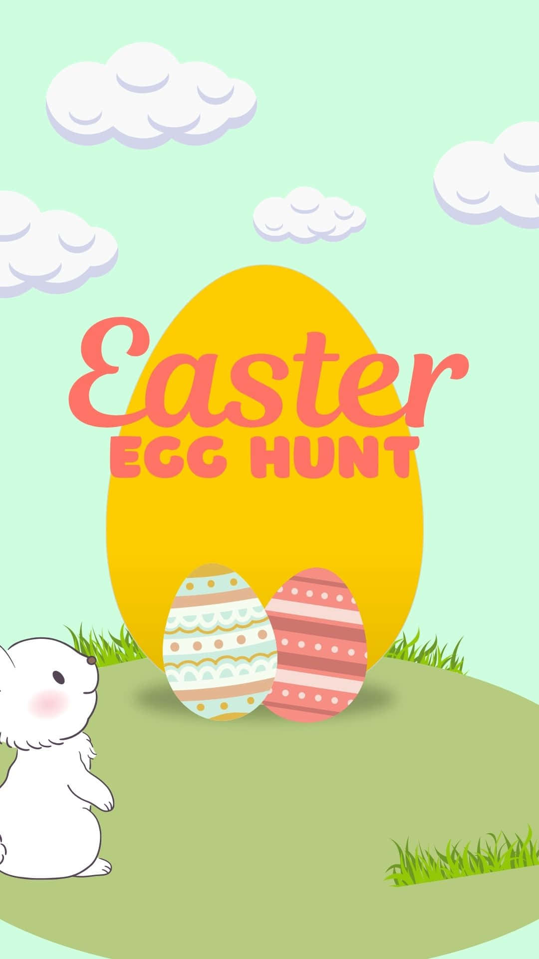 Easter Egg Hunt Poster Background