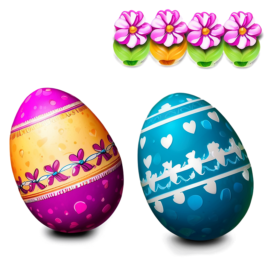 Download Easter Egg Border Png 33 | Wallpapers.com