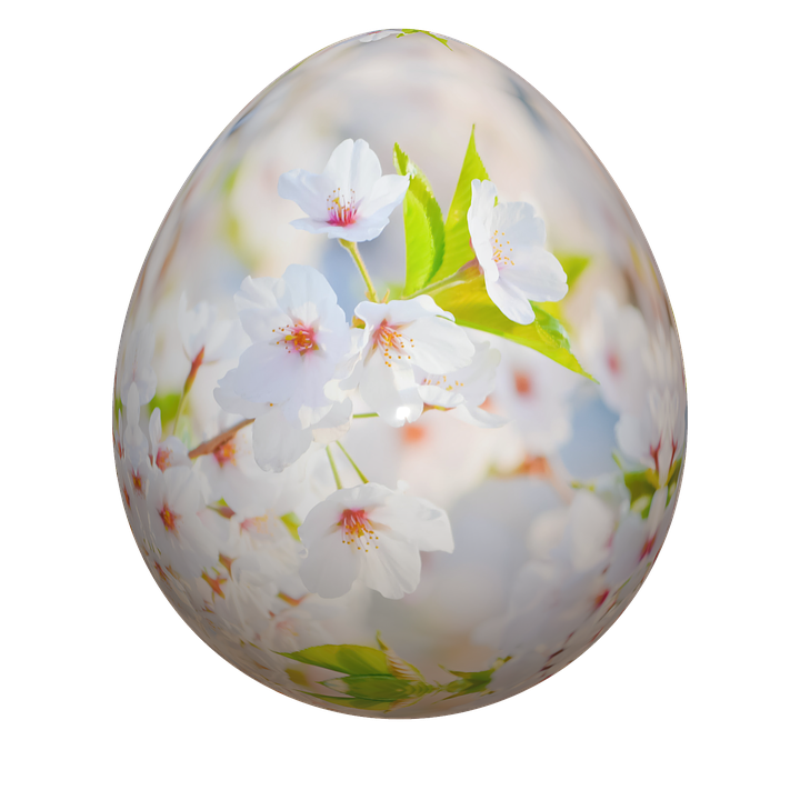 Easter Egg Floral Design.png PNG